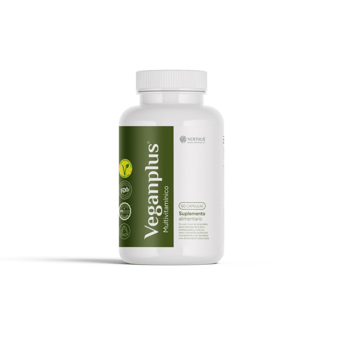 Multivitamínico VeganPlus 60 cápsulas Nerthus